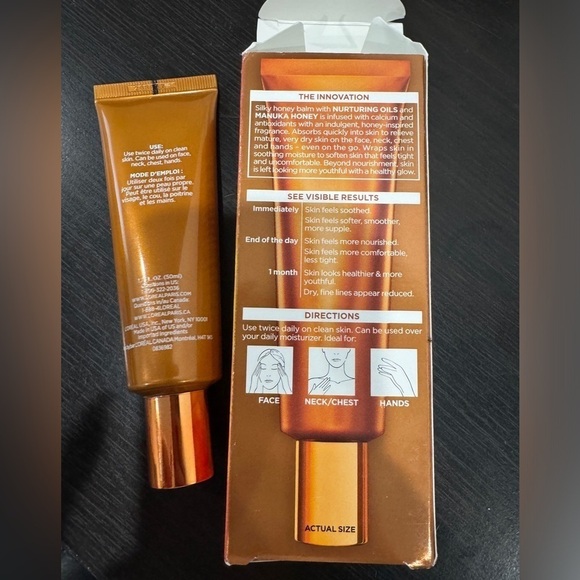 L’Oreal Paris Skincare Age Perfect Hydra Nutrition All Over Honey Balm - Picture 5 of 5